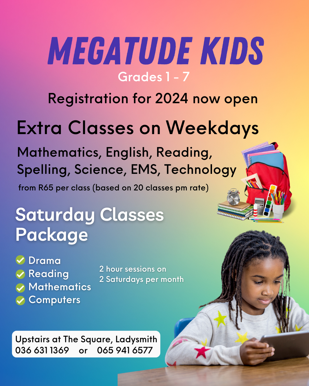 Megatude Kids Classes 2024